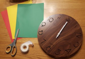 Wake Up Time Clock Project Supplies